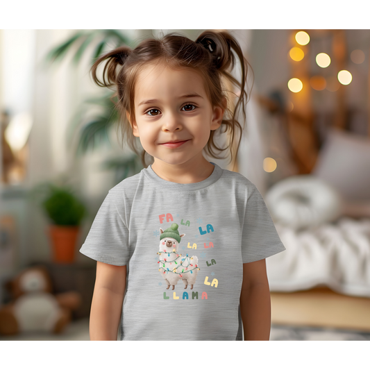 Holiday Llama Toddler Tee
