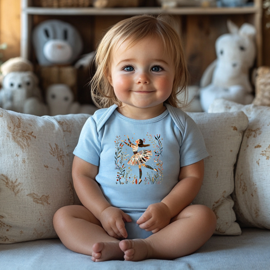 Nutcracker Ballet Scandinvian-Inspired Infant Bodysuit