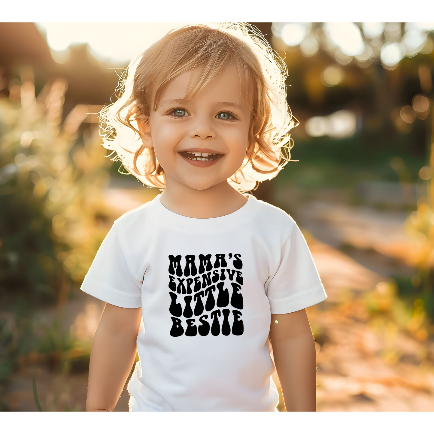 Mama's Expensive Little Bestie Toddler Tee