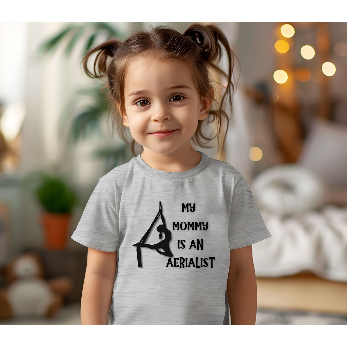 My Mommy is an Aerialist Toddler T-shirt, Aerial Silks