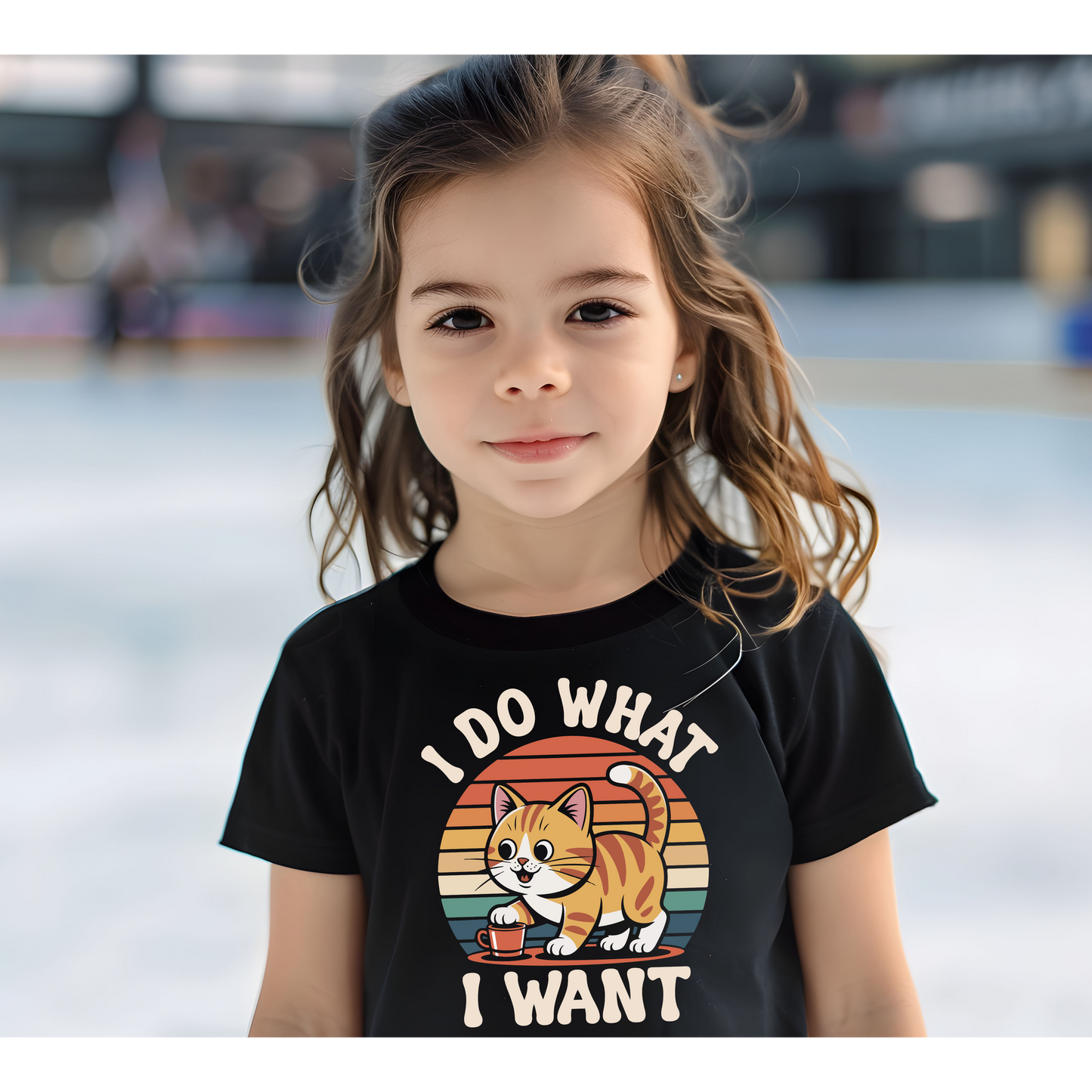 Cool Cat Toddler T-Shirt - "I Do What I Want" Cat Tee, Kids Birthday Gift, Cat Lover Apparel, Cool Toddler Shirt, Playful Kids Clothing