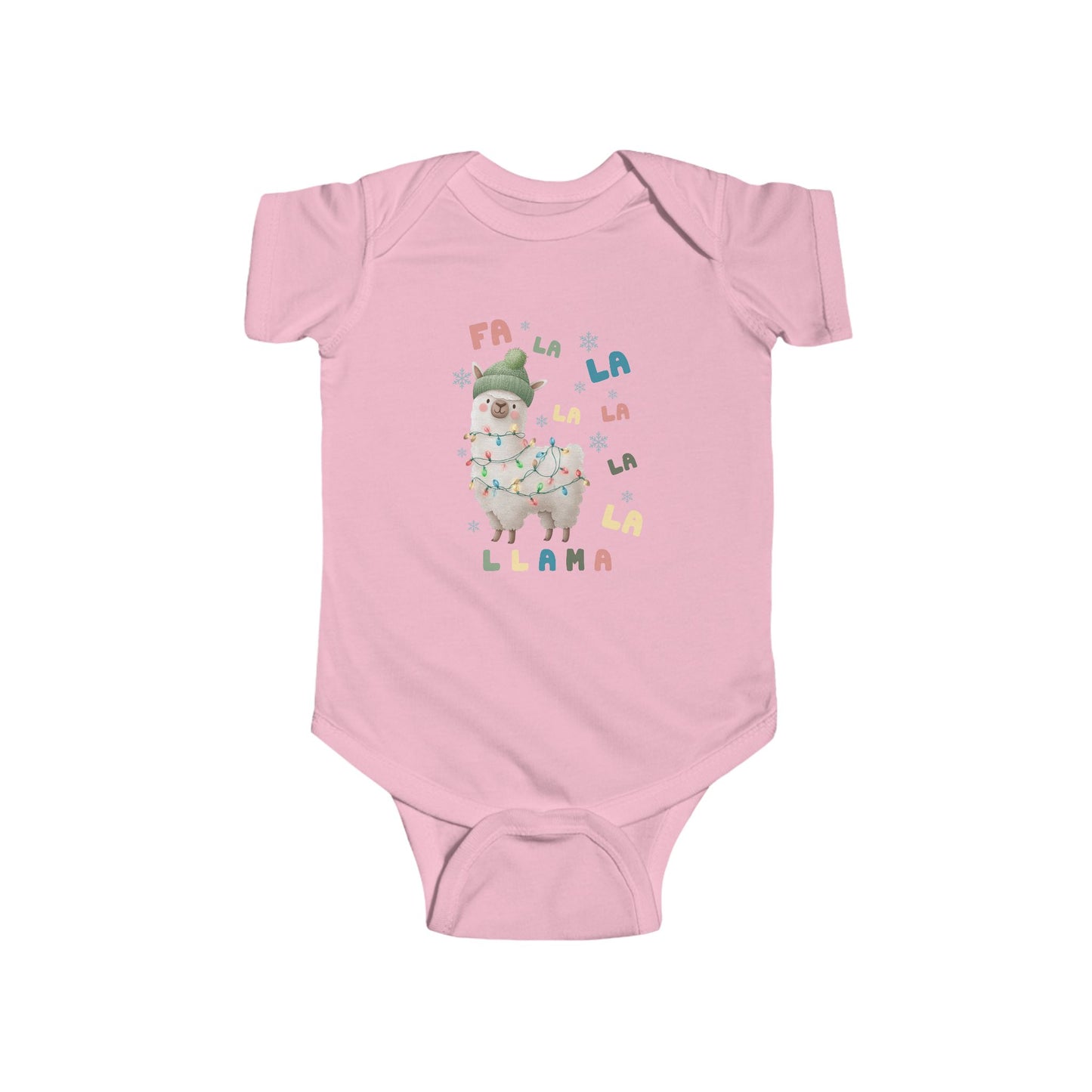 Llama Baby Bodysuit - Christmas Onesie