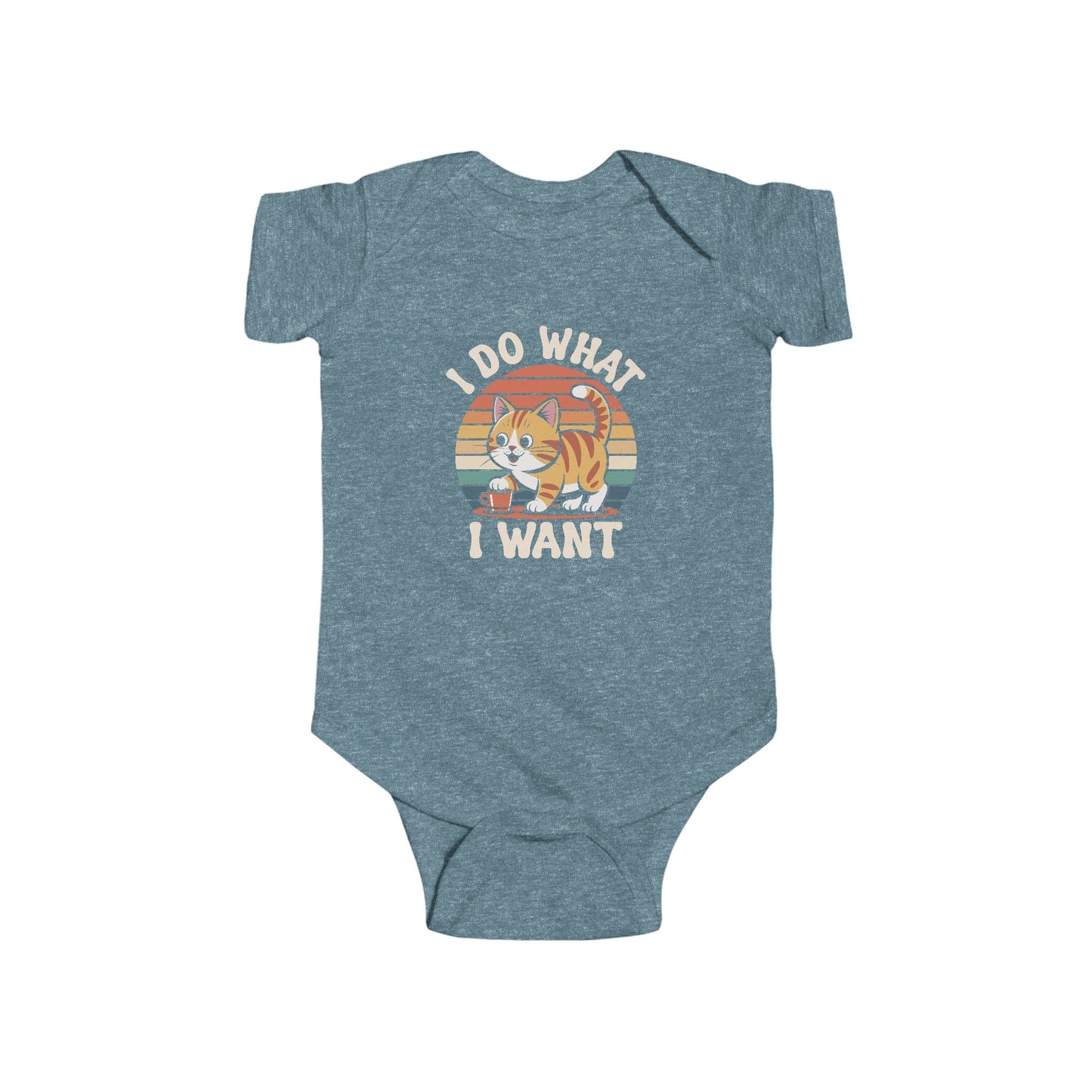 Cool Cat Baby Bodysuit, Funky Infant Onesie, Hipster Baby Outfit, Funny Baby Clothes, Gift for New Parents, Baby Shower Gift