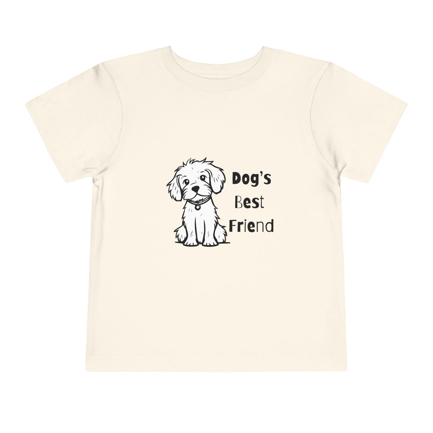 Dog's Best Friend Puppy Design Toddler T-Shirt