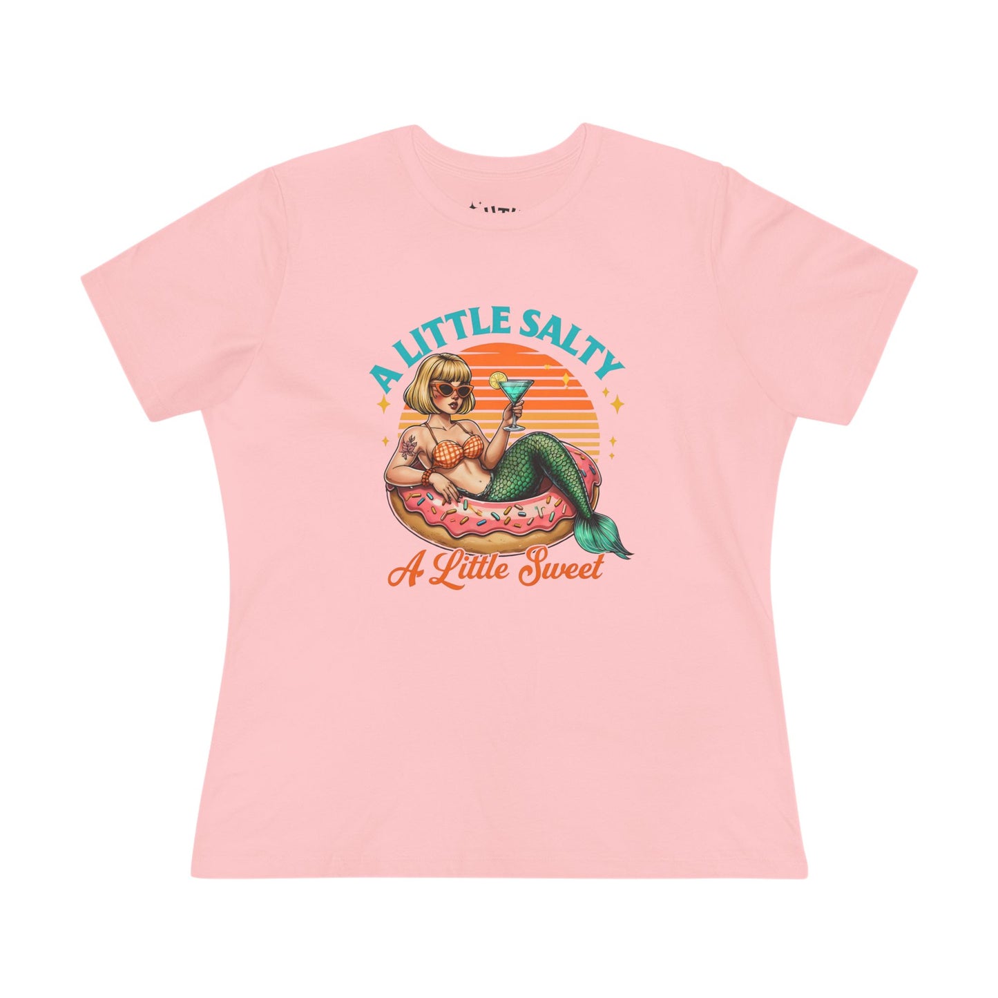 Salty Sweet Sexy Mermaid Women's Tee - Graphic Beach Lover Gift