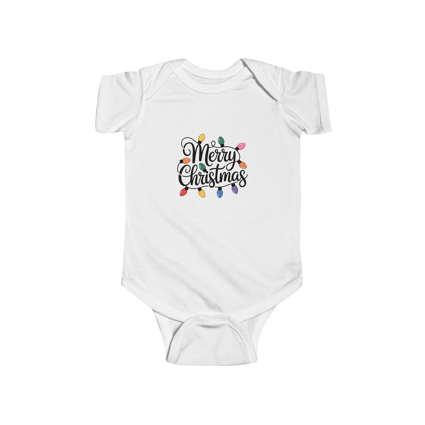 Merry Christmas Lights Infant Bodysuit, Cute Baby Outfit, Holiday Baby Clothes, Christmas Gift for Newborns, Cute Baby Bodysuit, Winter Baby [...]