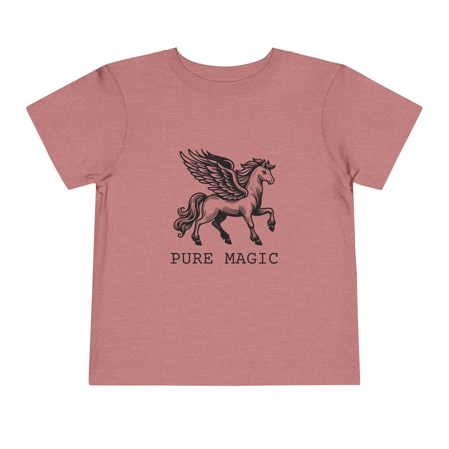 Pure Magic Pegasus Fantasy Toddler Short Sleeve Tee - Bella+Canvas Shirt