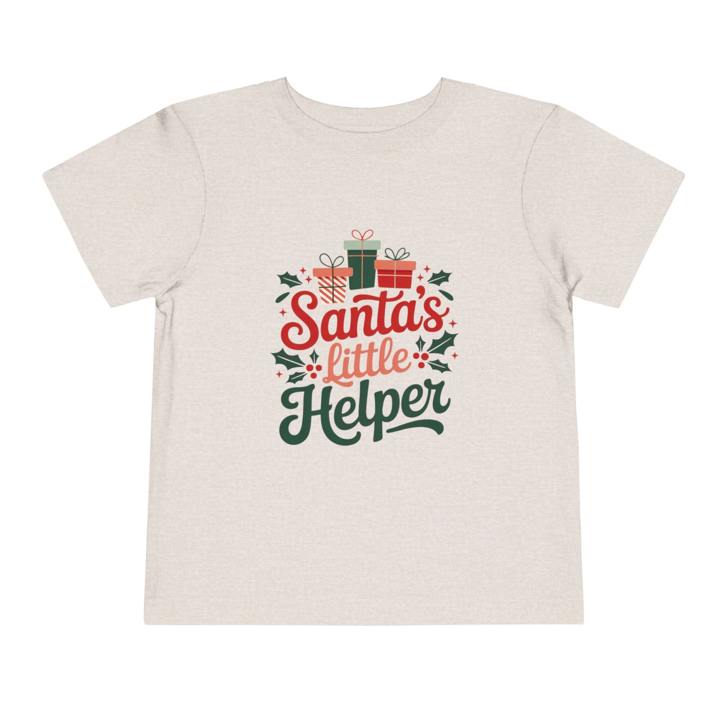 Santa's Little Helper Toddler Holiday Tee