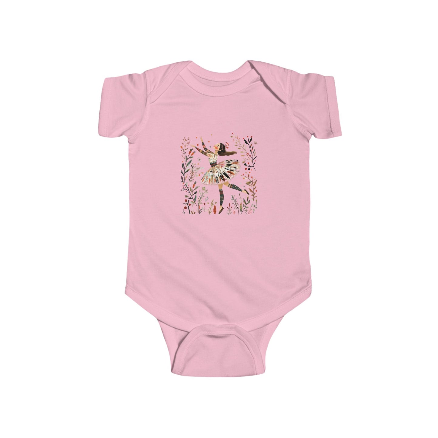 Nutcracker Ballet Scandinvian-Inspired Infant Bodysuit