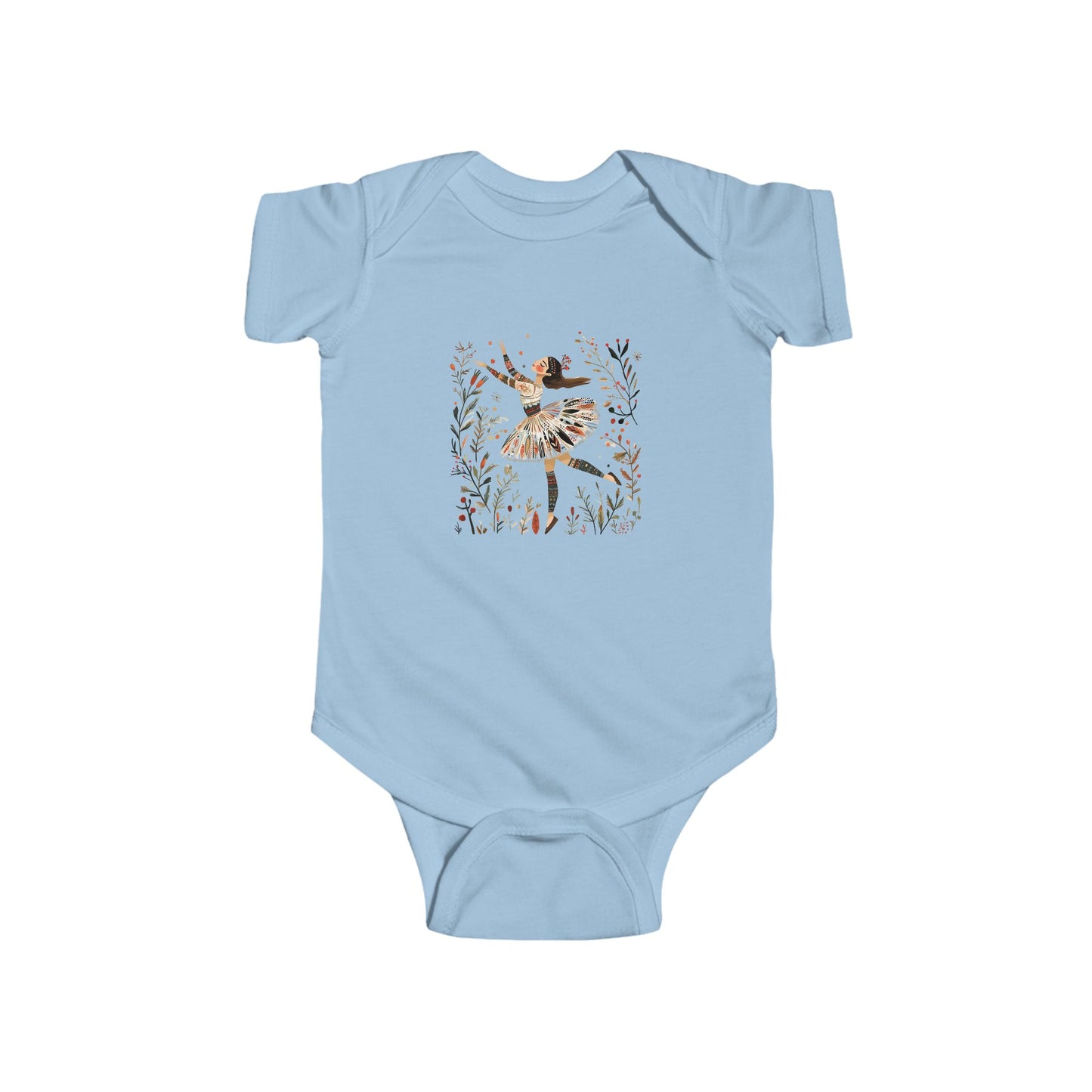 Nutcracker Ballet Scandinvian-Inspired Infant Bodysuit