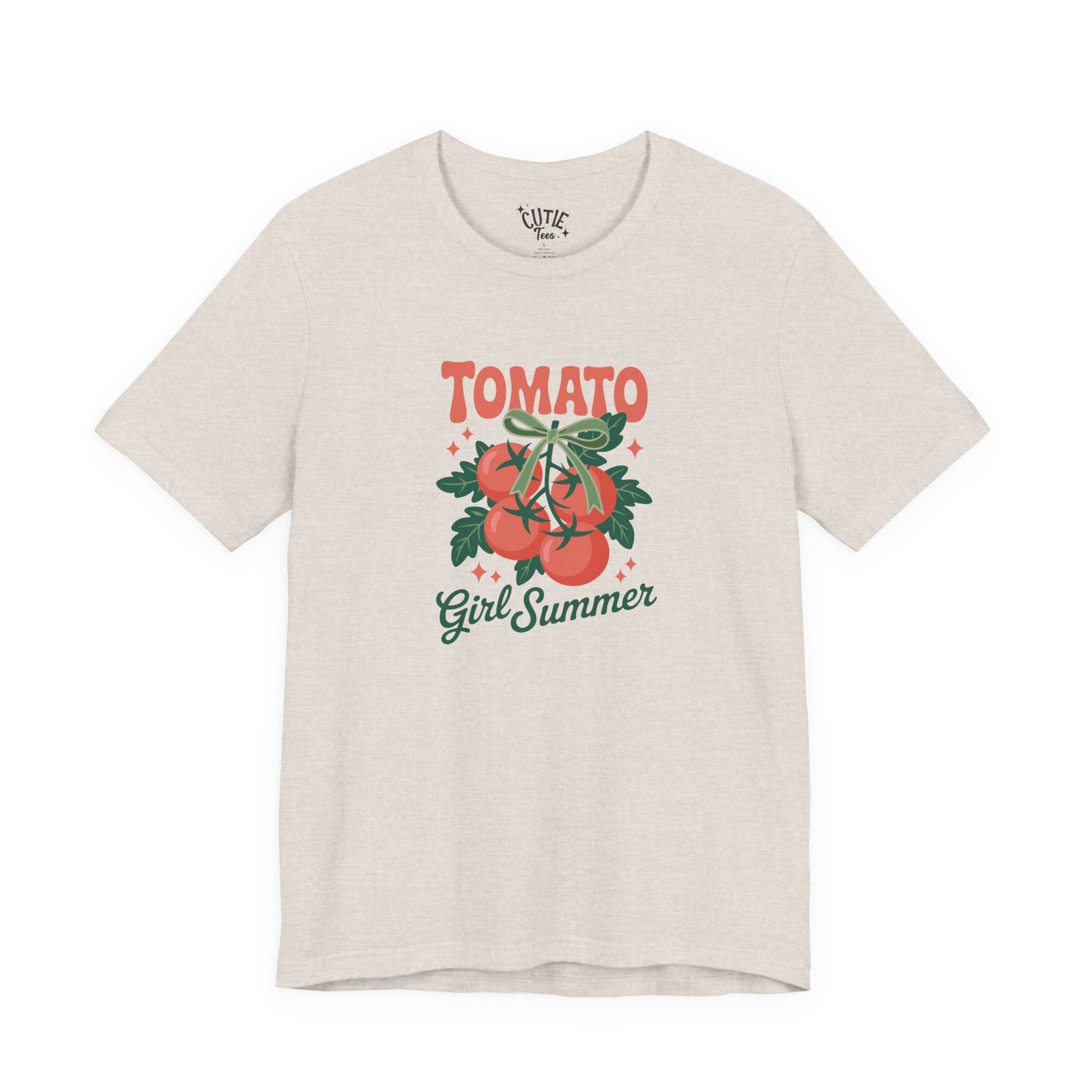 Tomato Girl Summer Tee, Unisex Casual T-Shirt, Summer Vibes Top, Gardening Gift, Trendy Apparel for Women