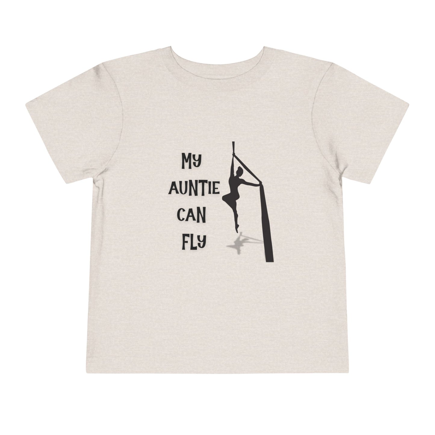 My Auntie Can Fly Aerialist Auntie Gift Toddler T-Shirt