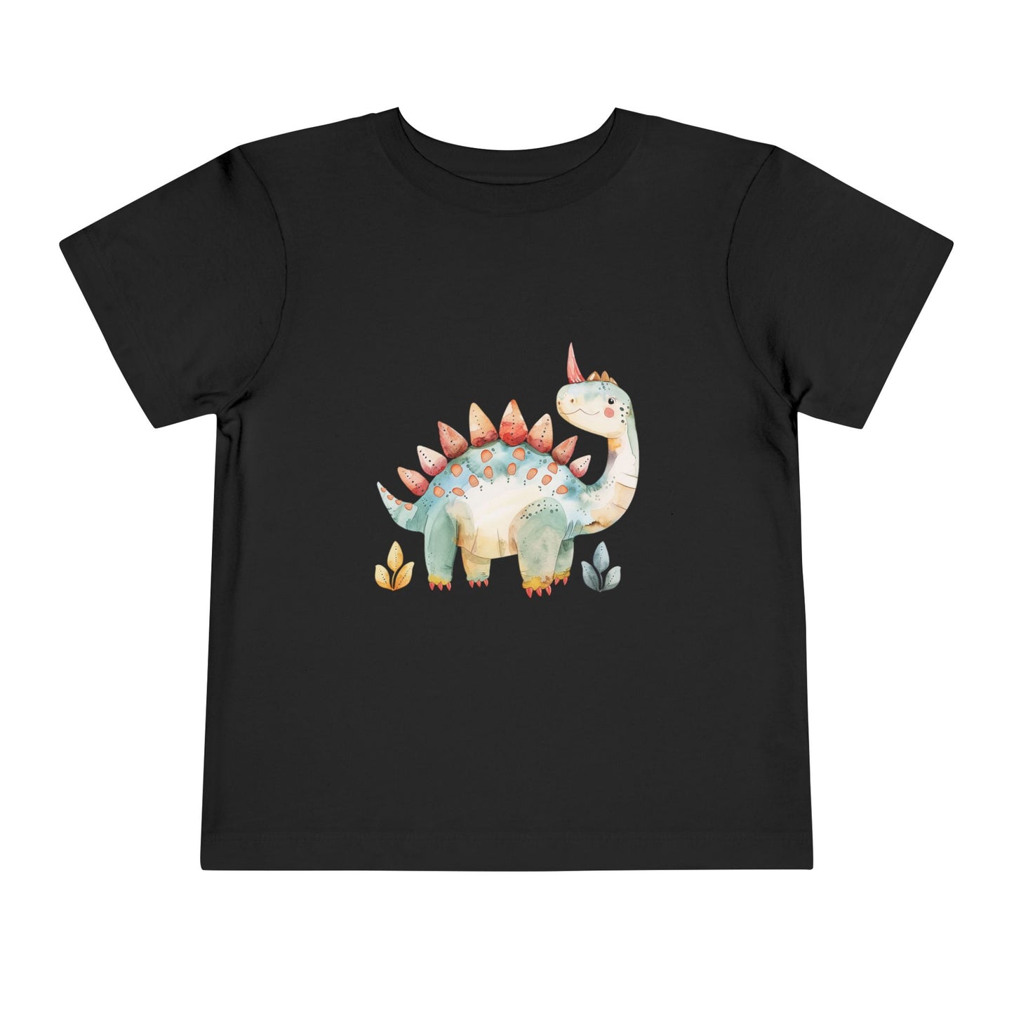 Dinosaur Watercolor Toddler Tee, Cute Dino Shirt, Children's Summer T-Shirt, Baby Birthday Gift, Kid's Fashion