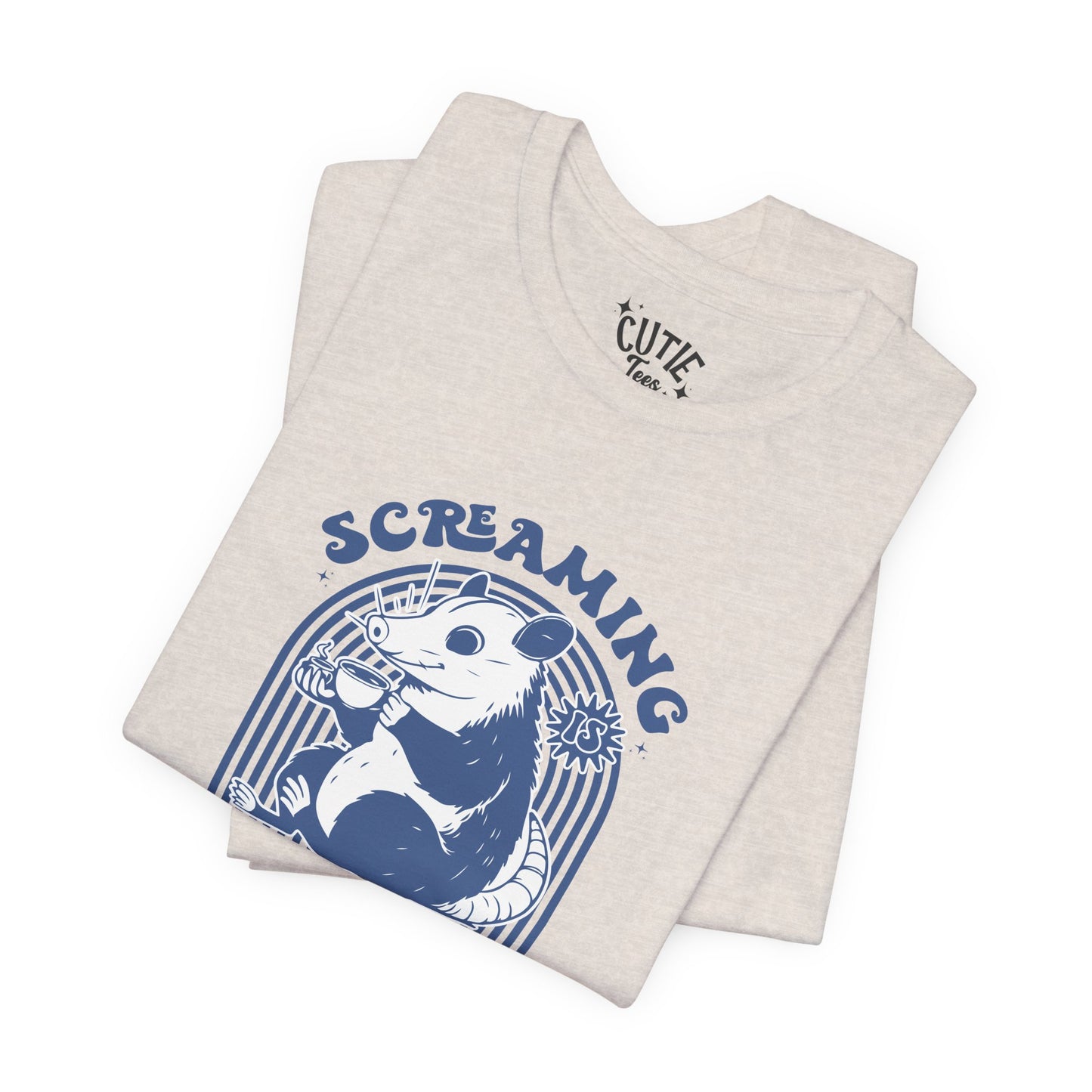 Self Care Possum Tee