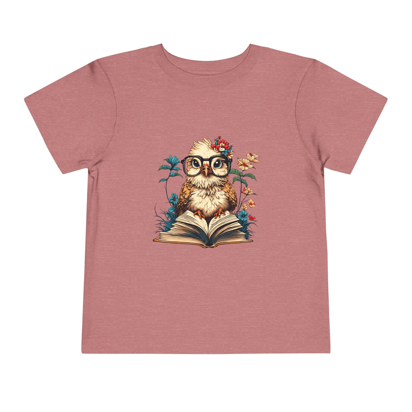 Owl Reading Toddler Tee
