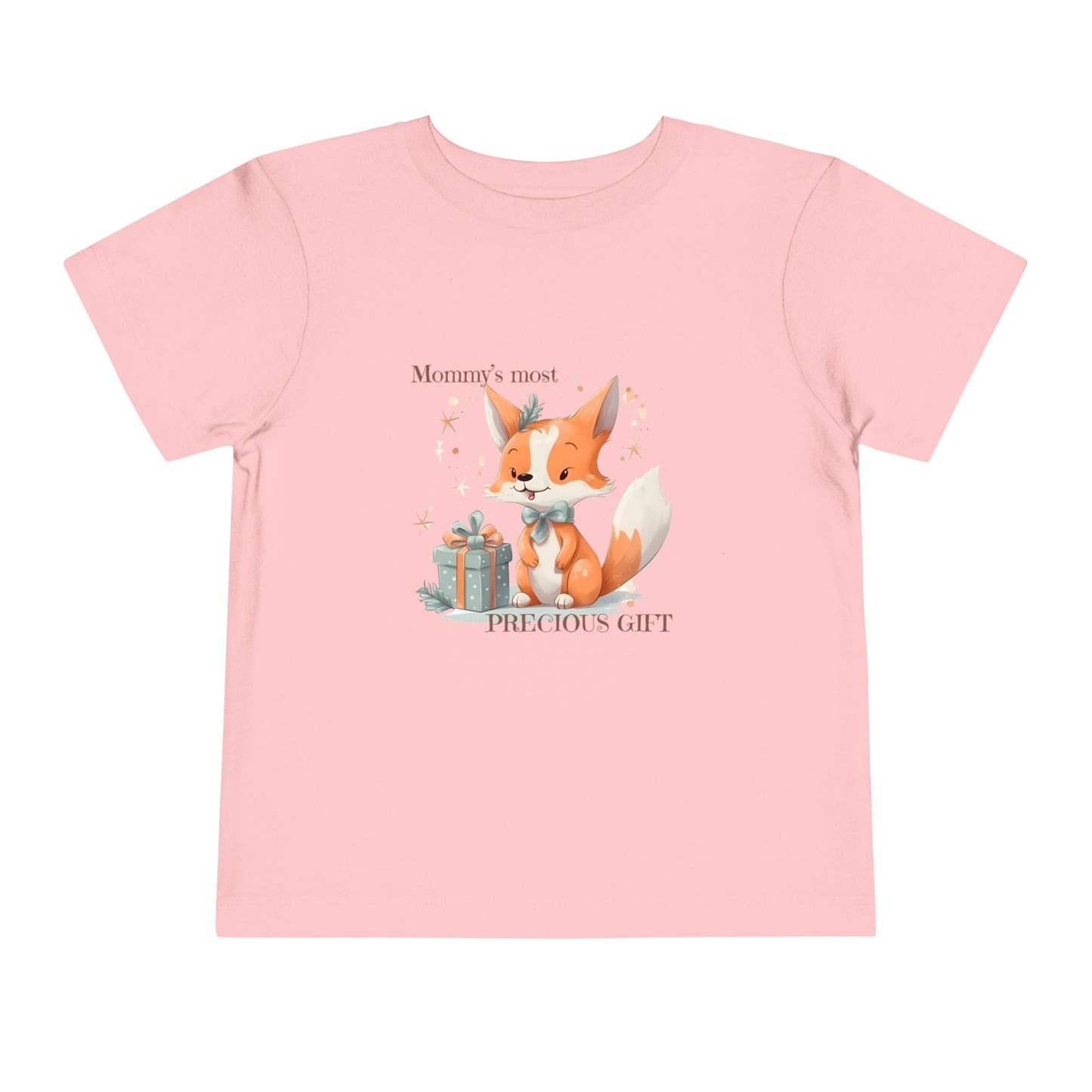 Mommy's Most Precious Gift Baby Fox Toddler T-shirt, Holiday shirt, Christmas, Hannukkah