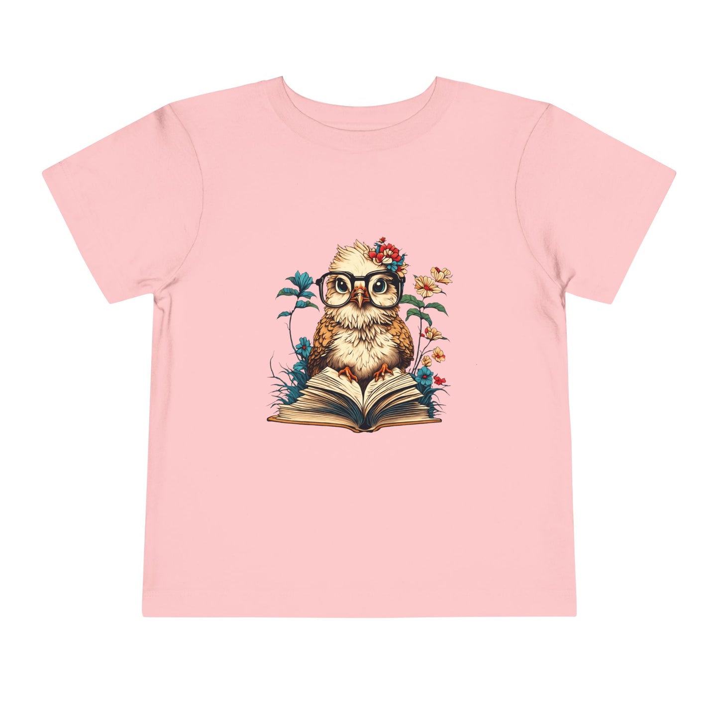 Owl Reading Toddler Tee