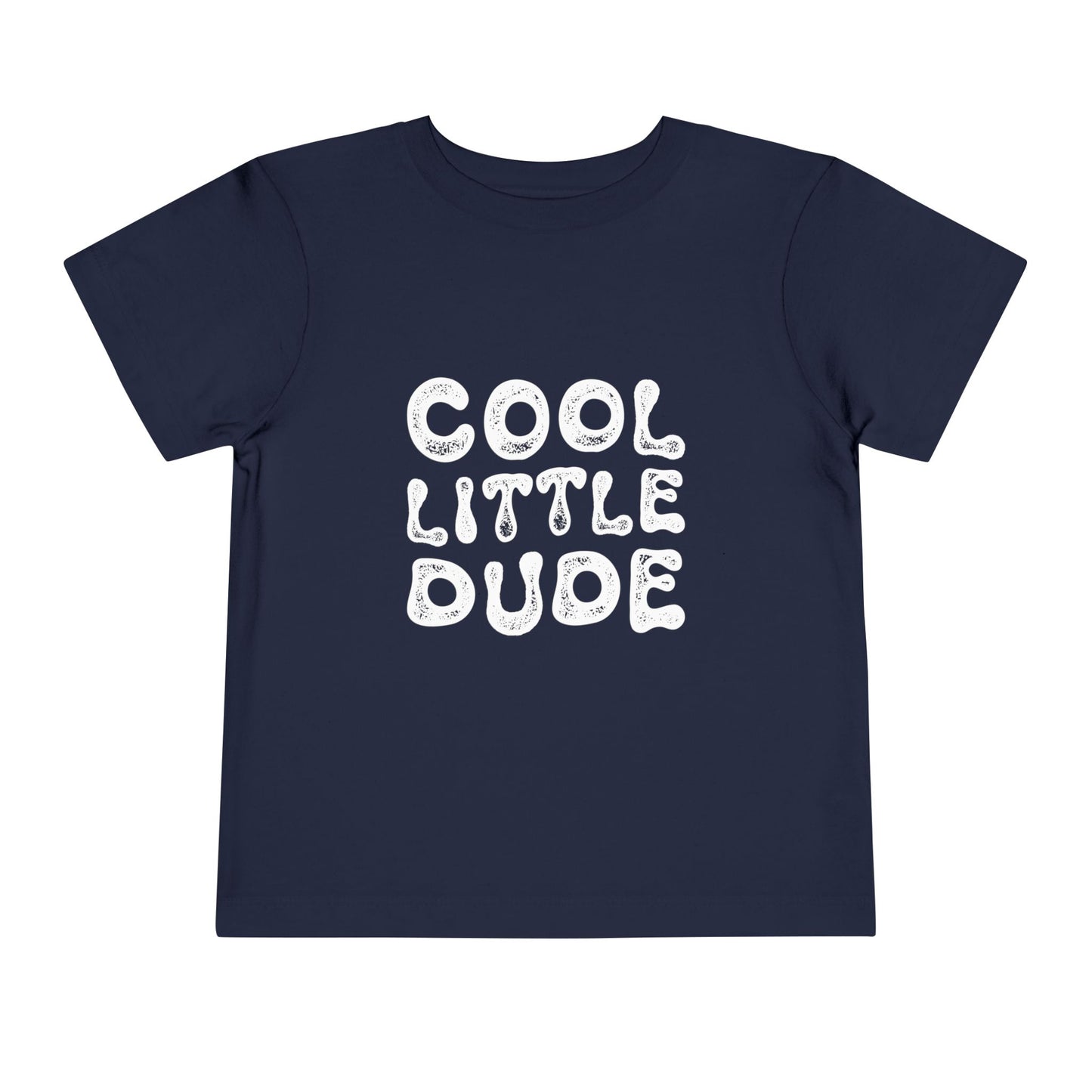 Cool Little Dude Toddler Tee - Retro Design