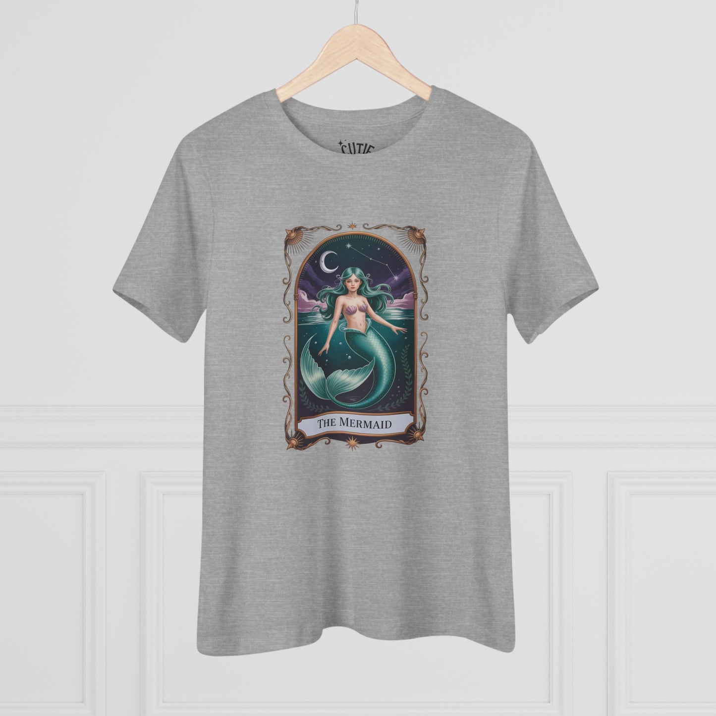 Mermaid Tarot Card Shirt, Women's Tee