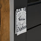 Tea Towel - “F*ck The Dishes” Retro Skull & Floral Kitchen Towel