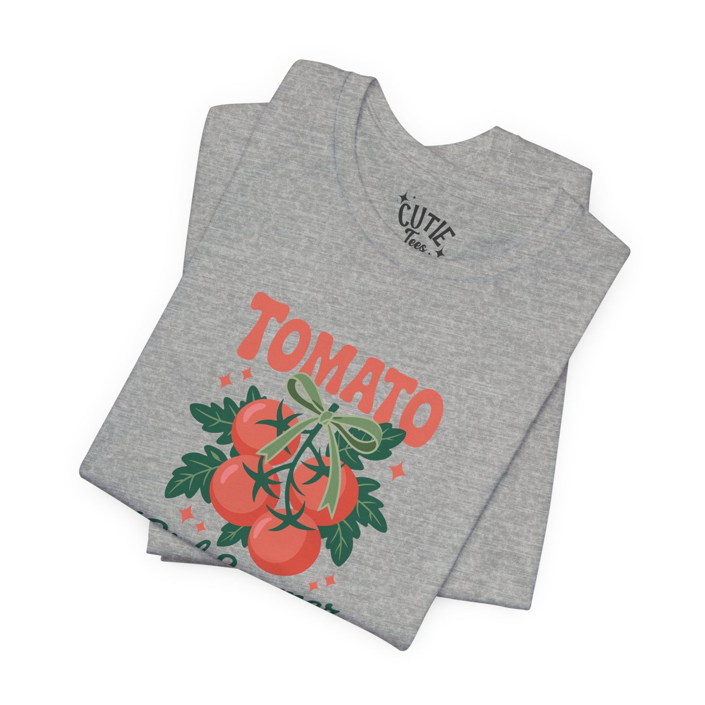 Tomato Girl Summer Tee, Unisex Casual T-Shirt, Summer Vibes Top, Gardening Gift, Trendy Apparel for Women