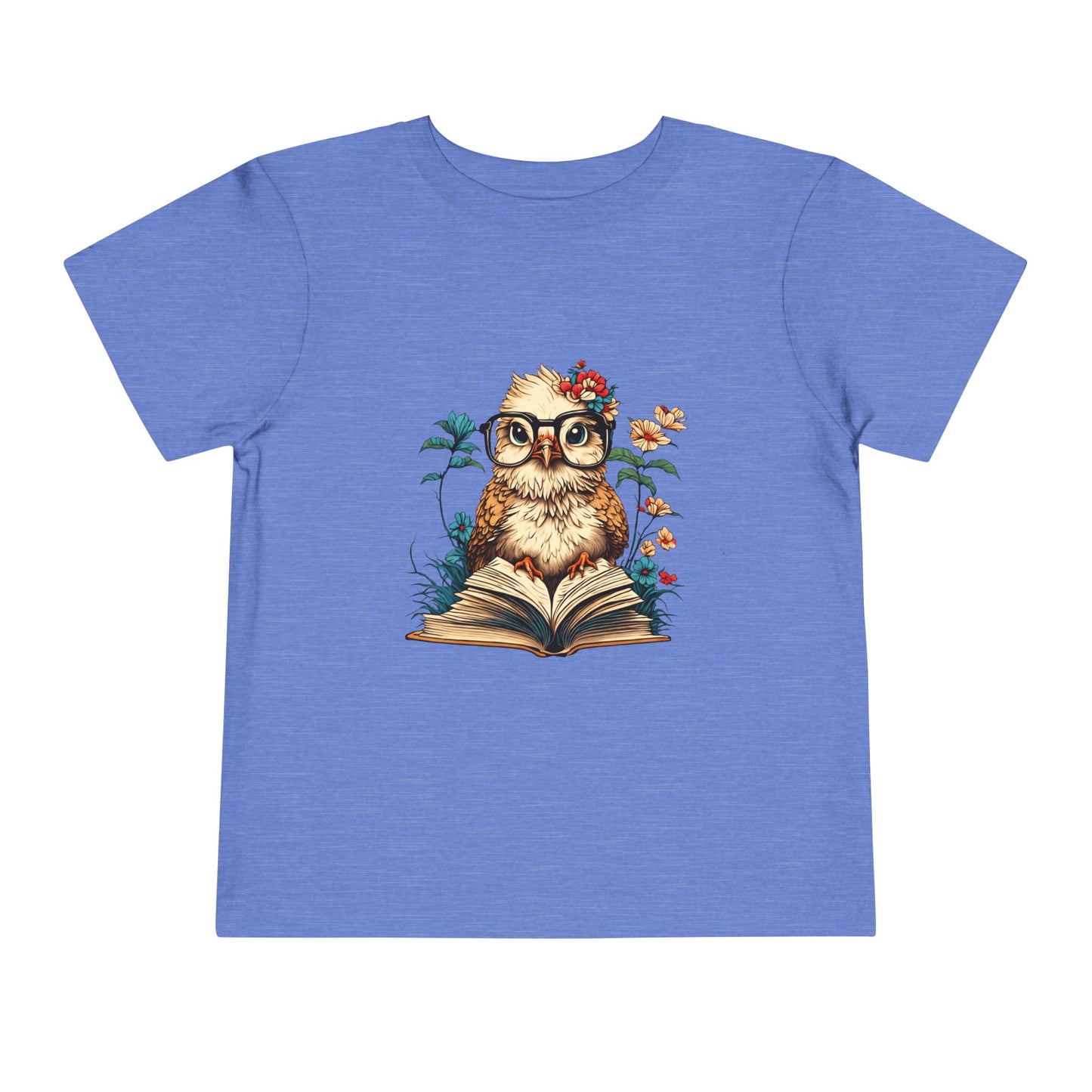 Owl Reading Toddler Tee