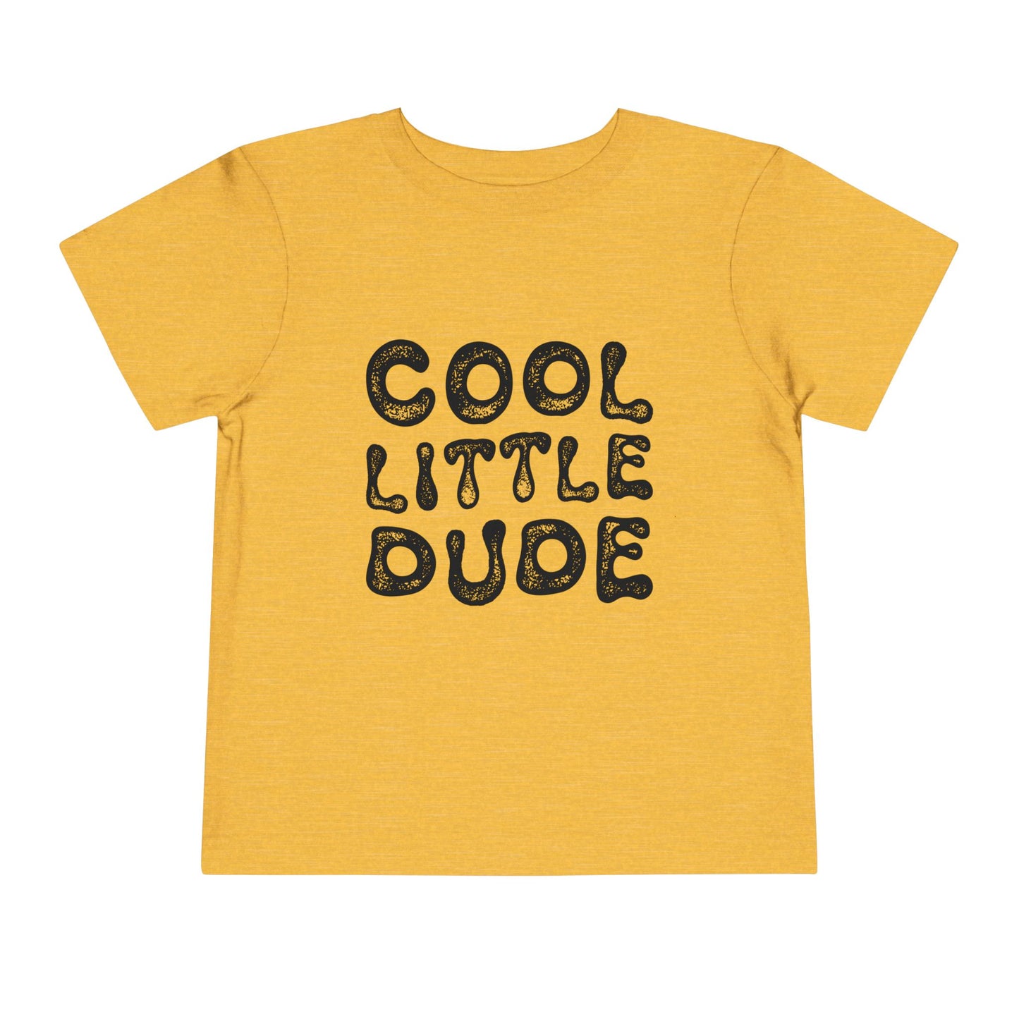 Cool Little Dude Toddler Tee - Retro Design