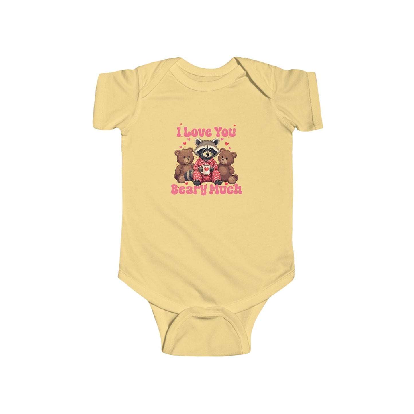 Teddy Bears Infant Bodysuit - I Love You Beary Much Baby Shower Gift