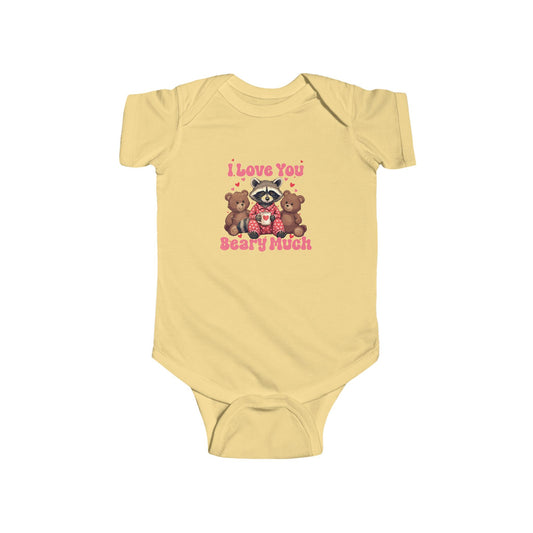 Teddy Bears Infant Bodysuit - I Love You Beary Much Baby Shower Gift