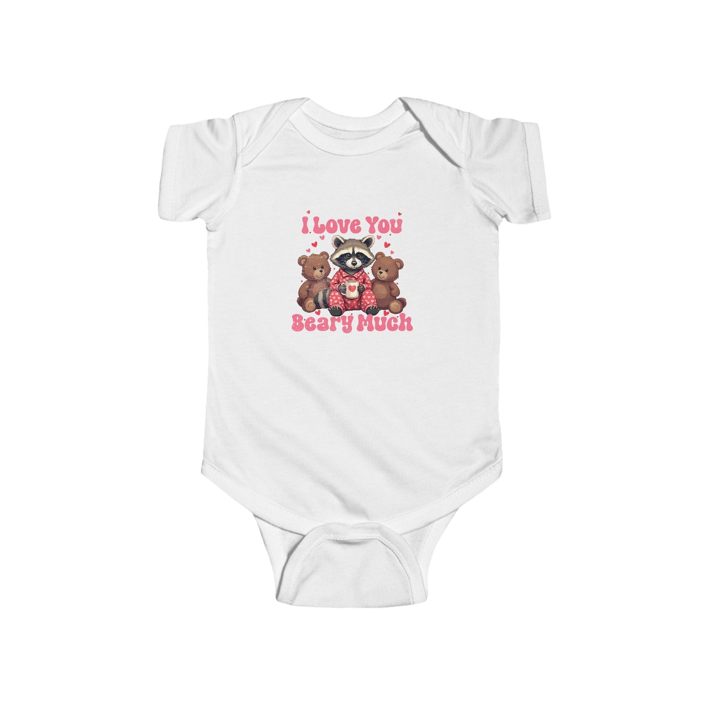 Teddy Bears Infant Bodysuit - I Love You Beary Much Baby Shower Gift