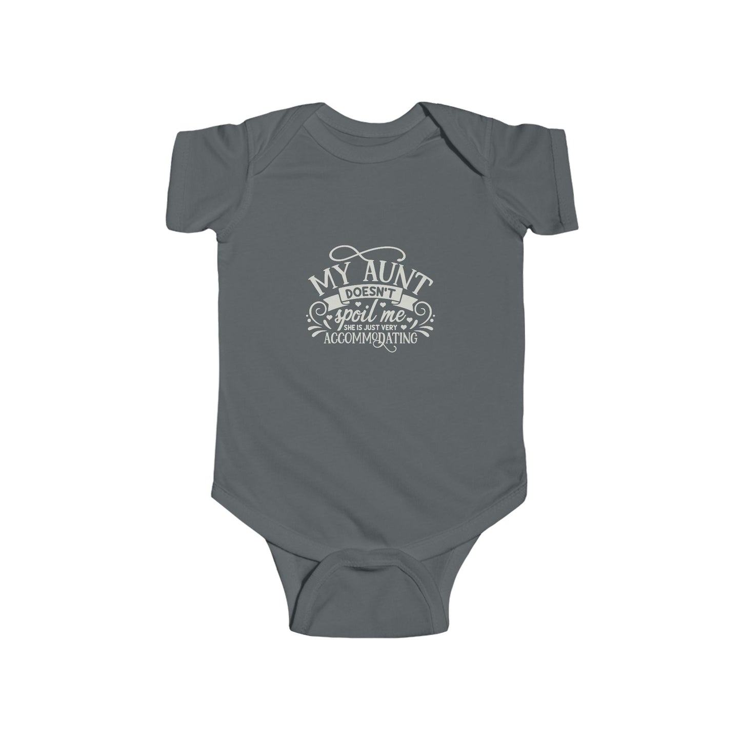 "My Aunt Doesn't Spoil Me" Lucky Baby Bodysuit, Cute Baby Onesie, Gift for New Aunts, Baby Shower Apparel, Funny Auntie Outfit, Newborn Clothing, Gift from New Aunt