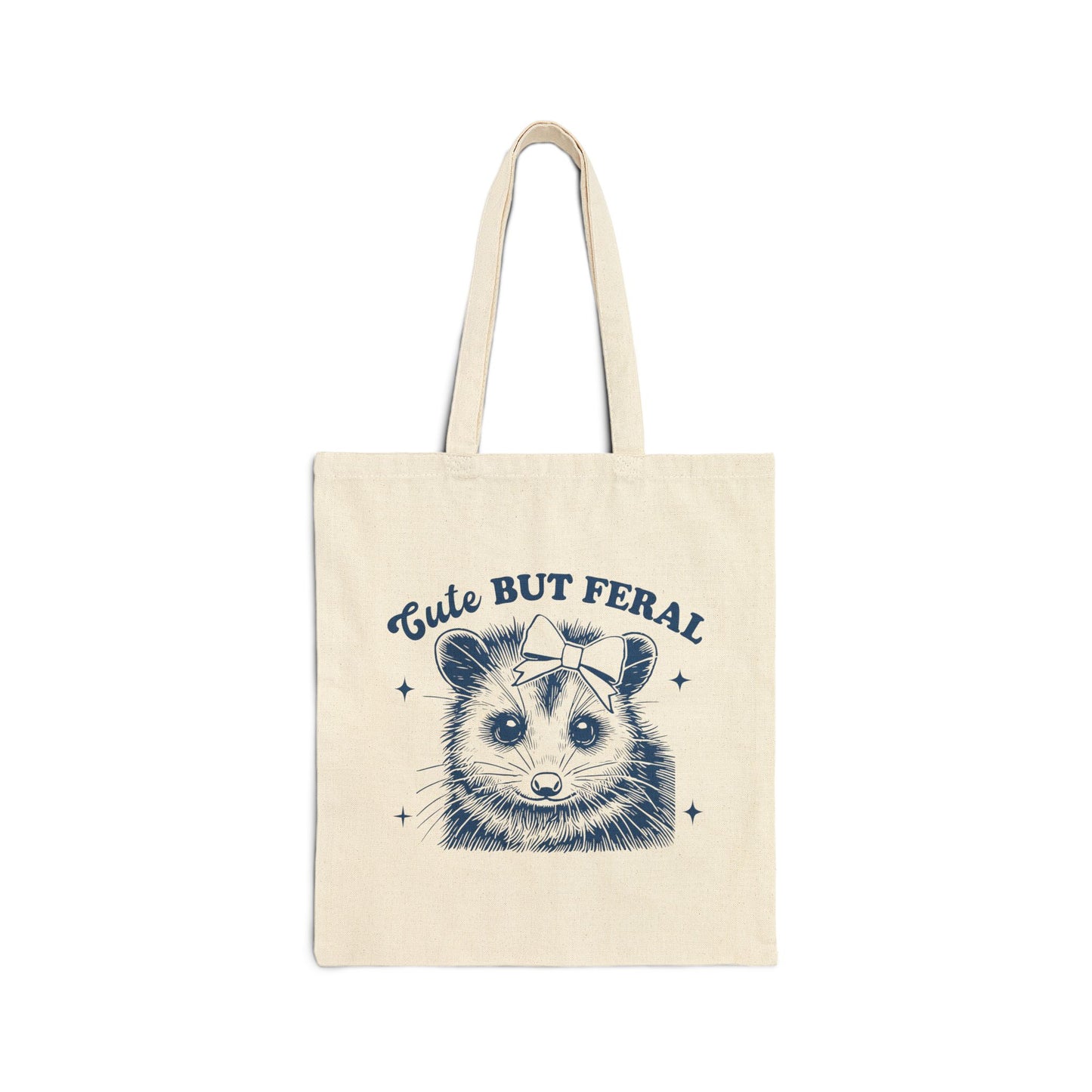 Cute But Feral Possum Tote Bag