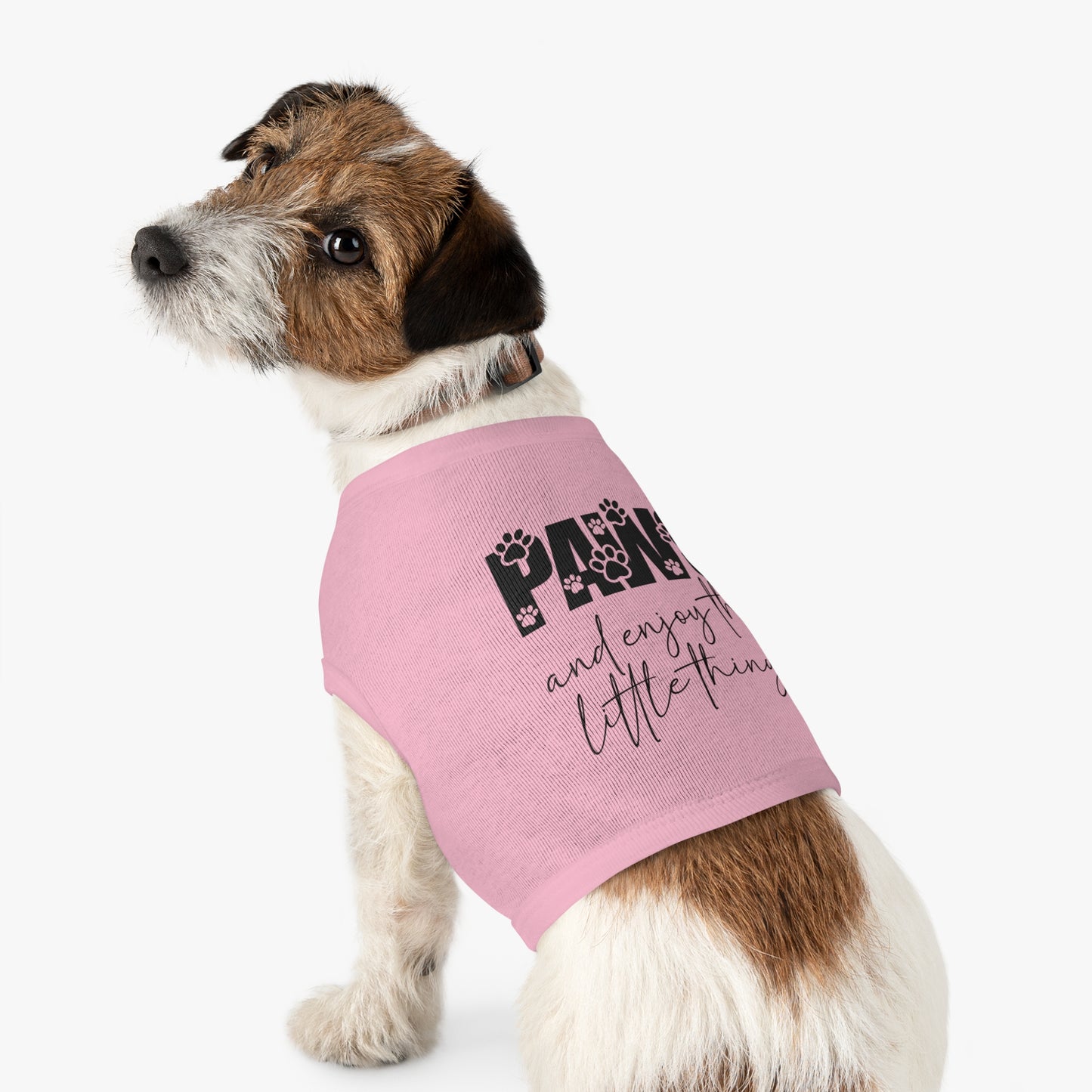 Paws and Enjoy the Little Things Pet Tank Top