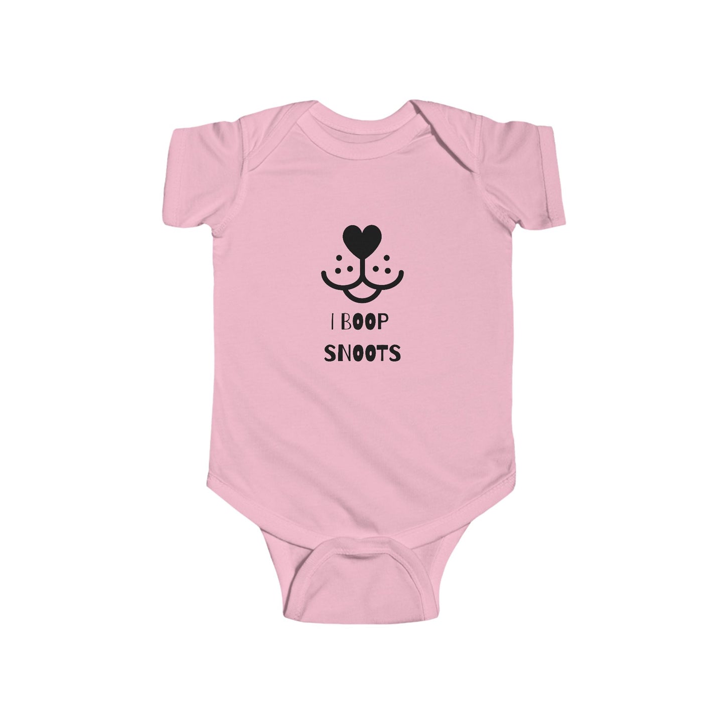 Dog Lover Baby Bodysuit - I Boop Snoots