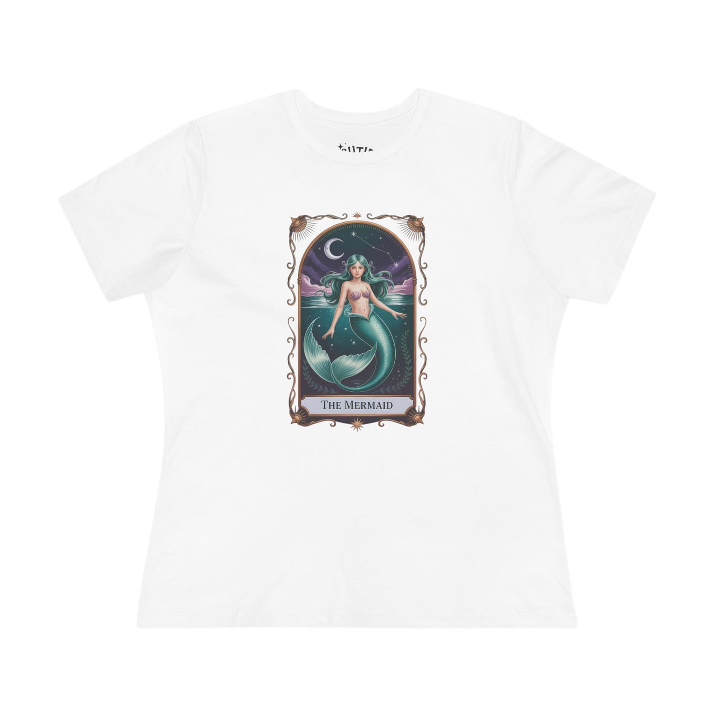 Mermaid Tarot Card Shirt, Women's Tee