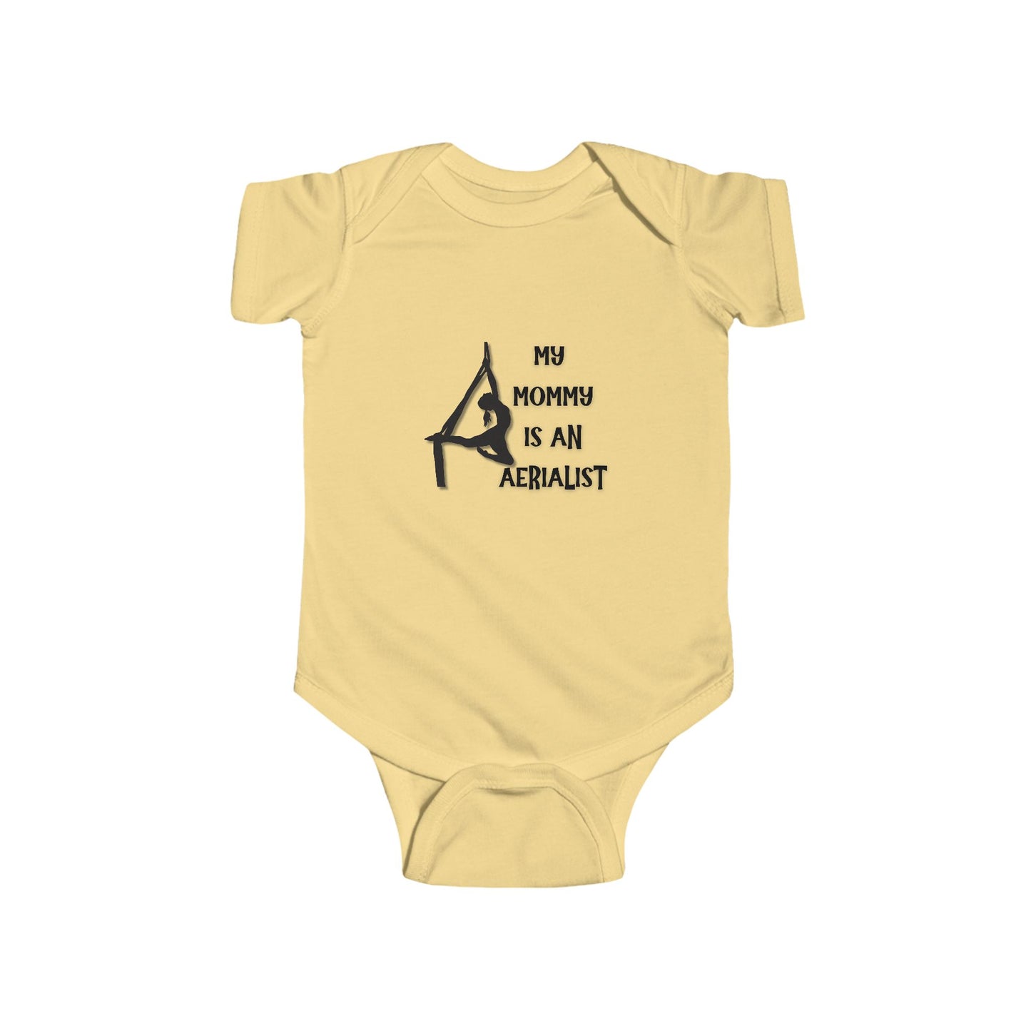 My Mommy Is An Aerialist Infant Bodysuit, Baby Shower Gift, Cute Baby Outfit, Newborn Essentials, Funny Baby Clothes, Infant Apparel