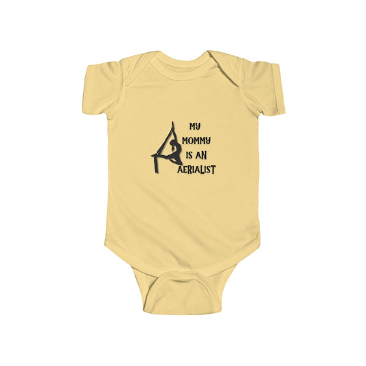 My Mommy Is An Aerialist Infant Bodysuit, Baby Shower Gift, Cute Baby Outfit, Newborn Essentials, Funny Baby Clothes, Infant Apparel