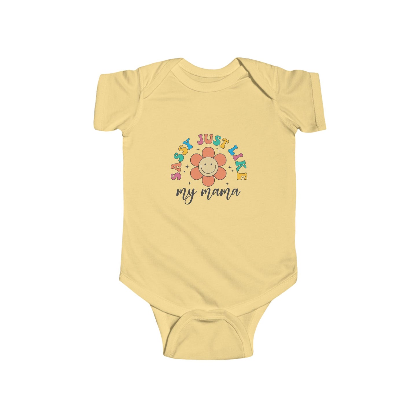 Sassy Like My Mama Onesie - Cute Baby Gift, Baby Shower Outfit, Newborn Clothing, Handmade Baby Clothes, [...]