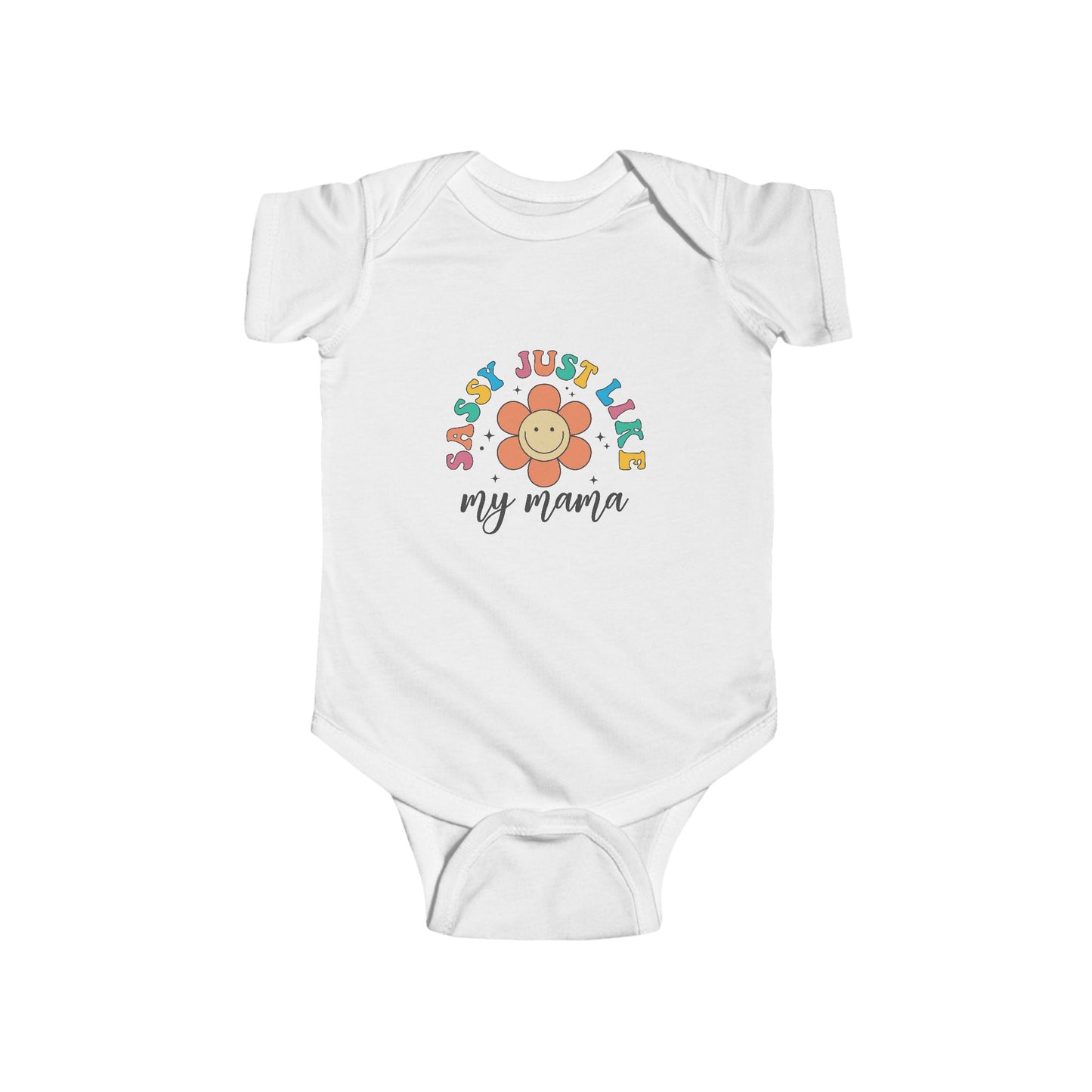 Sassy Like My Mama Onesie - Cute Baby Gift, Baby Shower Outfit, Newborn Clothing, Handmade Baby Clothes, [...]