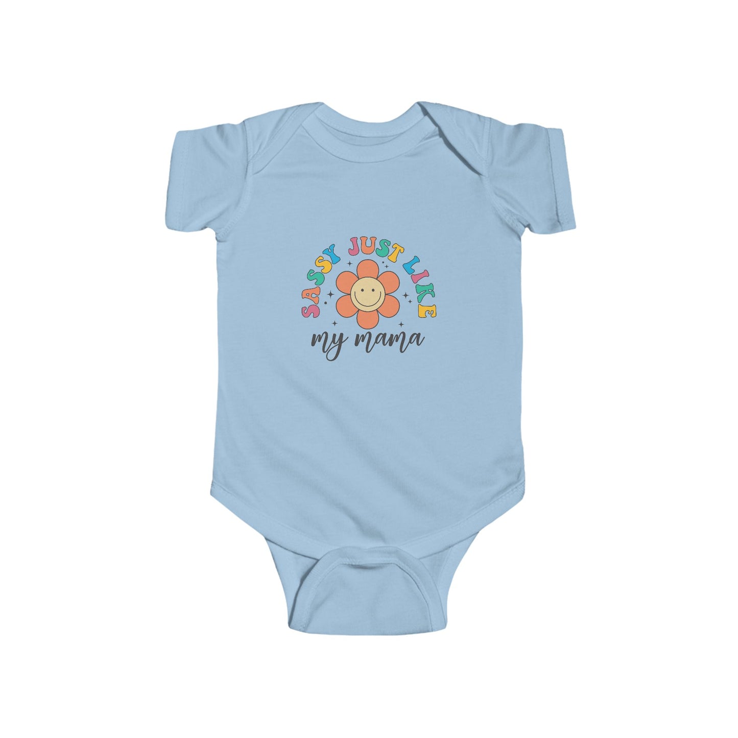 Sassy Like My Mama Onesie - Cute Baby Gift, Baby Shower Outfit, Newborn Clothing, Handmade Baby Clothes, [...]