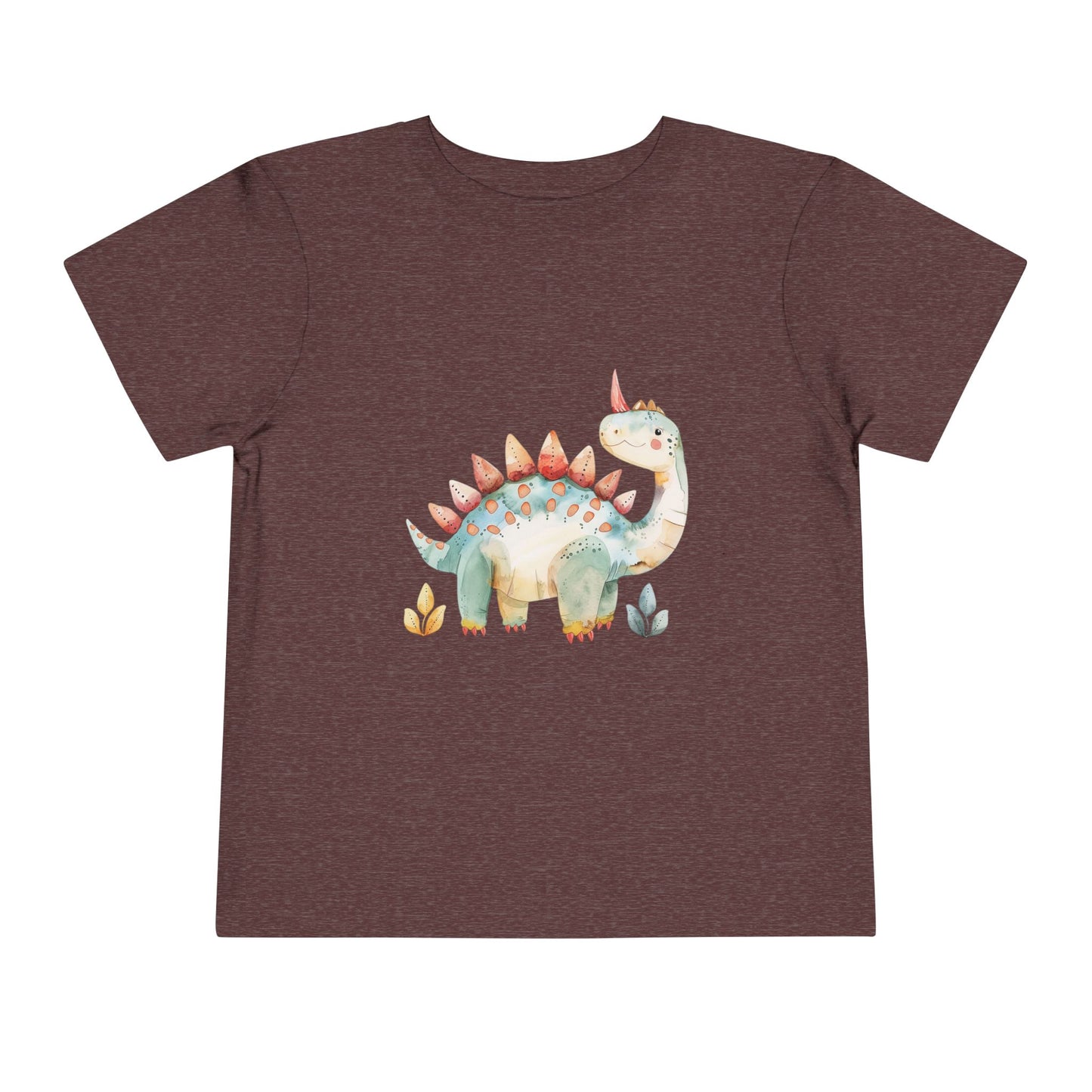 Dinosaur Watercolor Toddler Tee, Cute Dino Shirt, Children's Summer T-Shirt, Baby Birthday Gift, Kid's Fashion