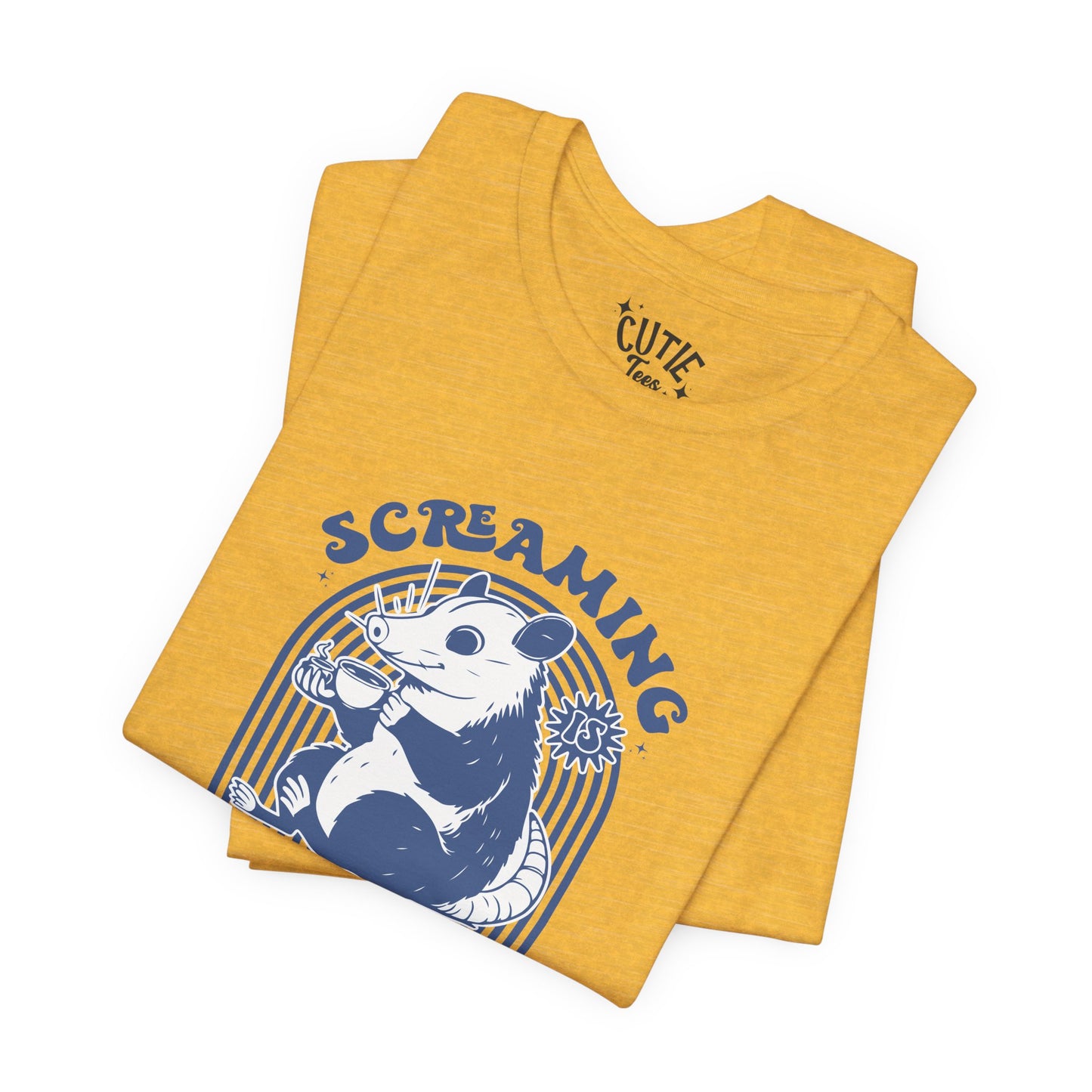 Self Care Possum Tee