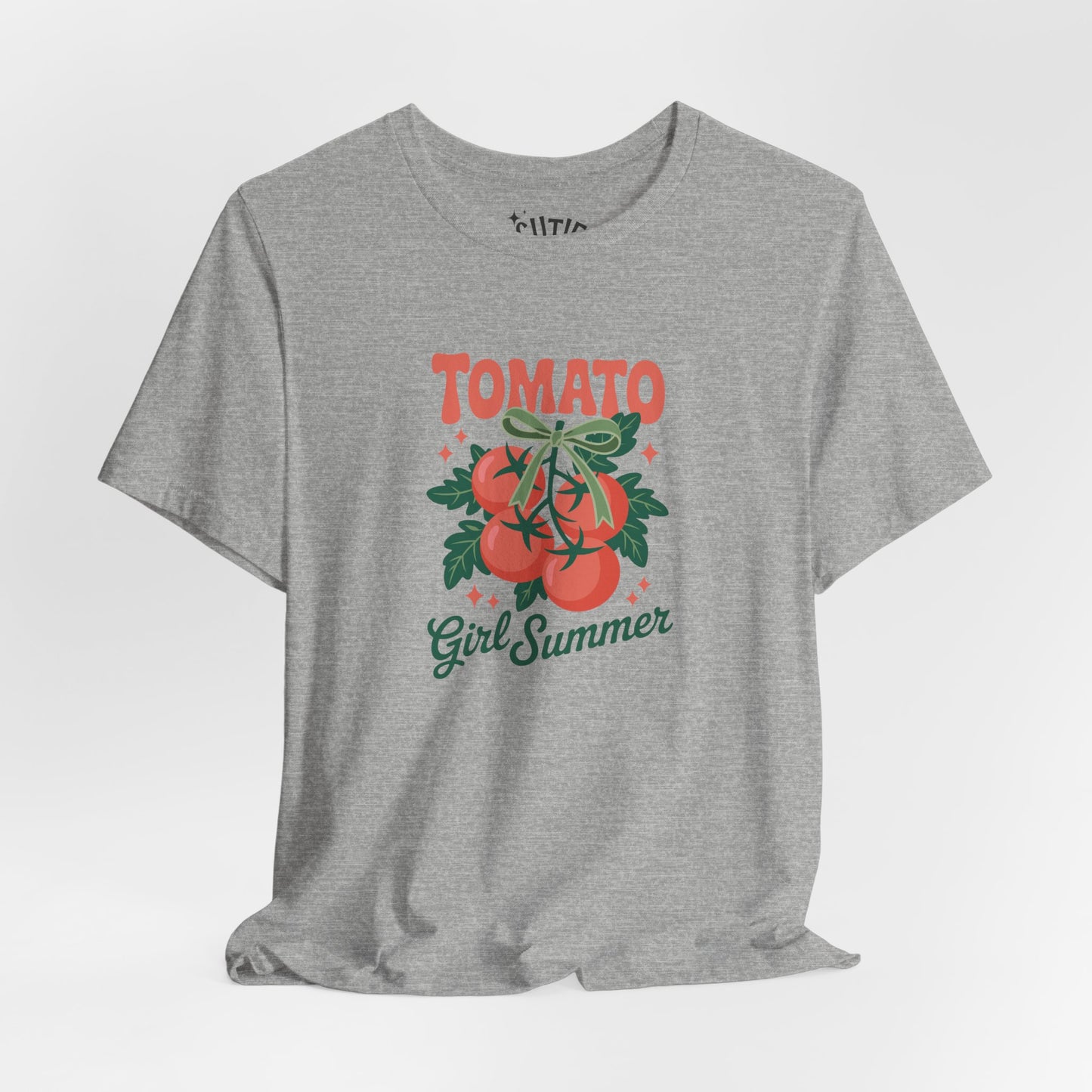Tomato Girl Summer Tee, Unisex Casual T-Shirt, Summer Vibes Top, Gardening Gift, Trendy Apparel for Women
