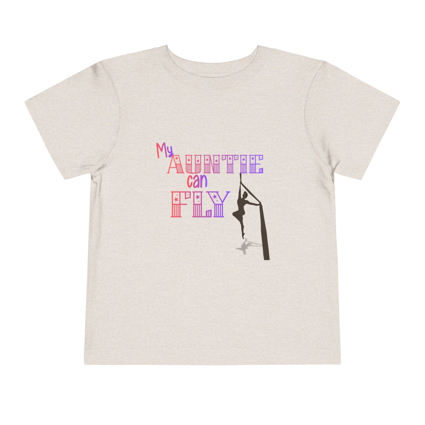 My Auntie Can Fly Aerialist Auntie Gift Toddler T-Shirt