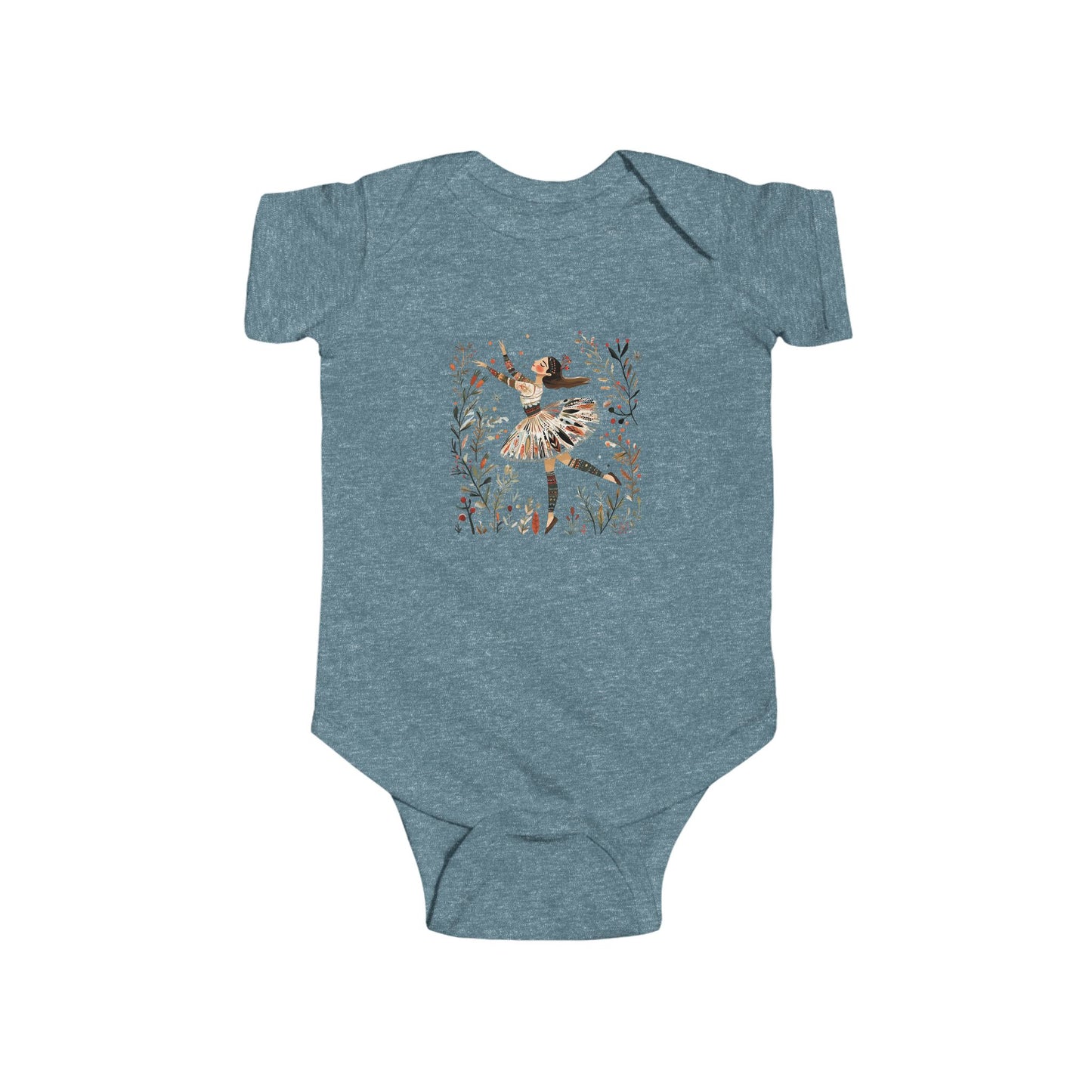 Nutcracker Ballet Scandinvian-Inspired Infant Bodysuit