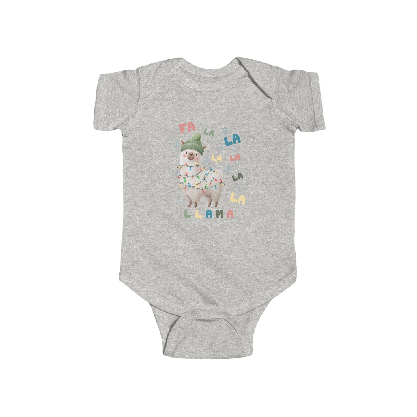 Llama Baby Bodysuit - Christmas Onesie