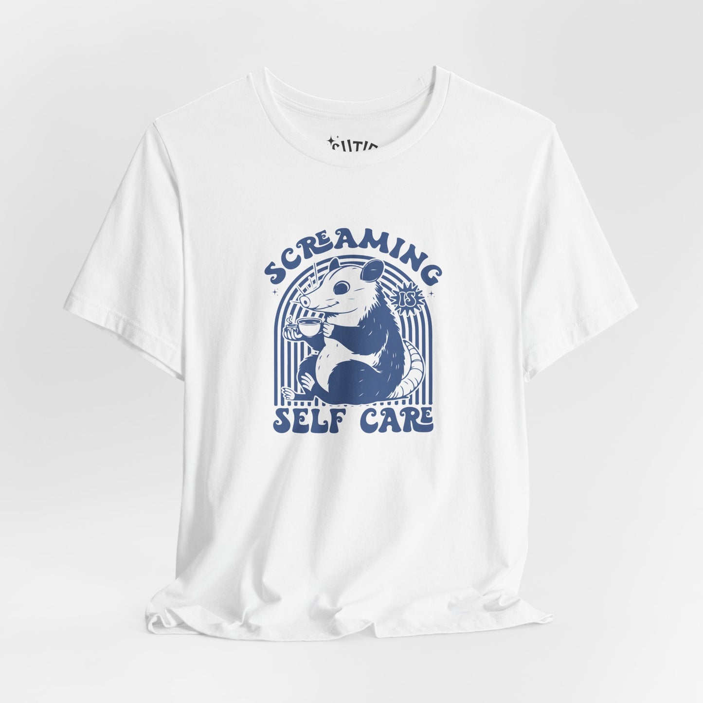 Self Care Possum Tee