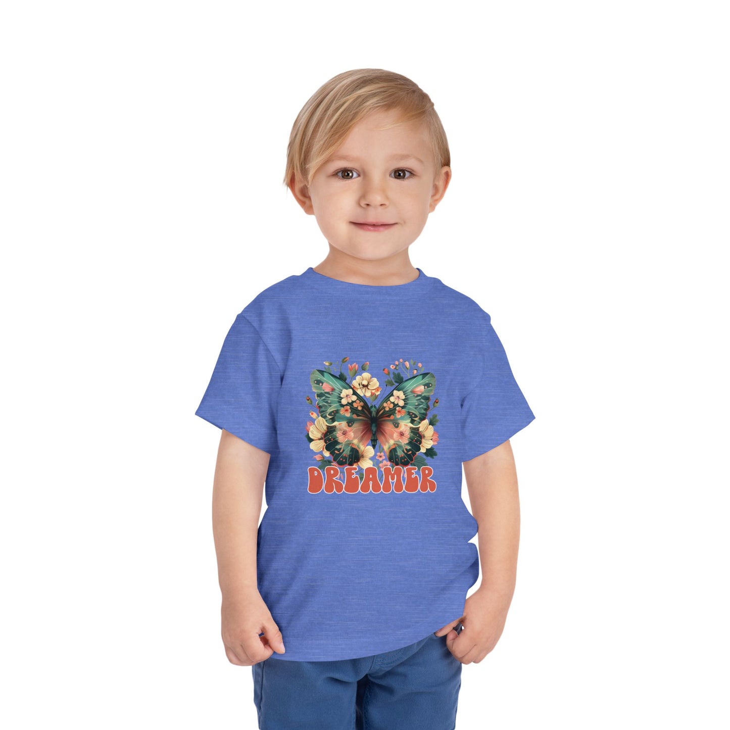 Boho Butterfly Toddler Tee - Dreamer