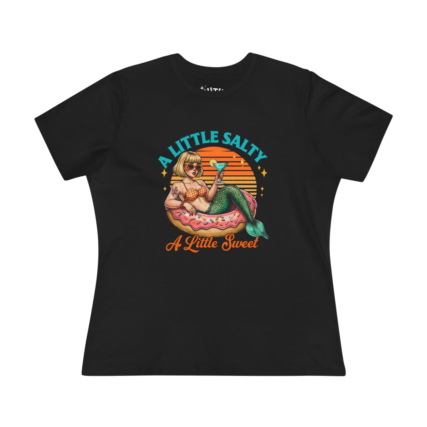 Salty Sweet Sexy Mermaid Women's Tee - Graphic Beach Lover Gift