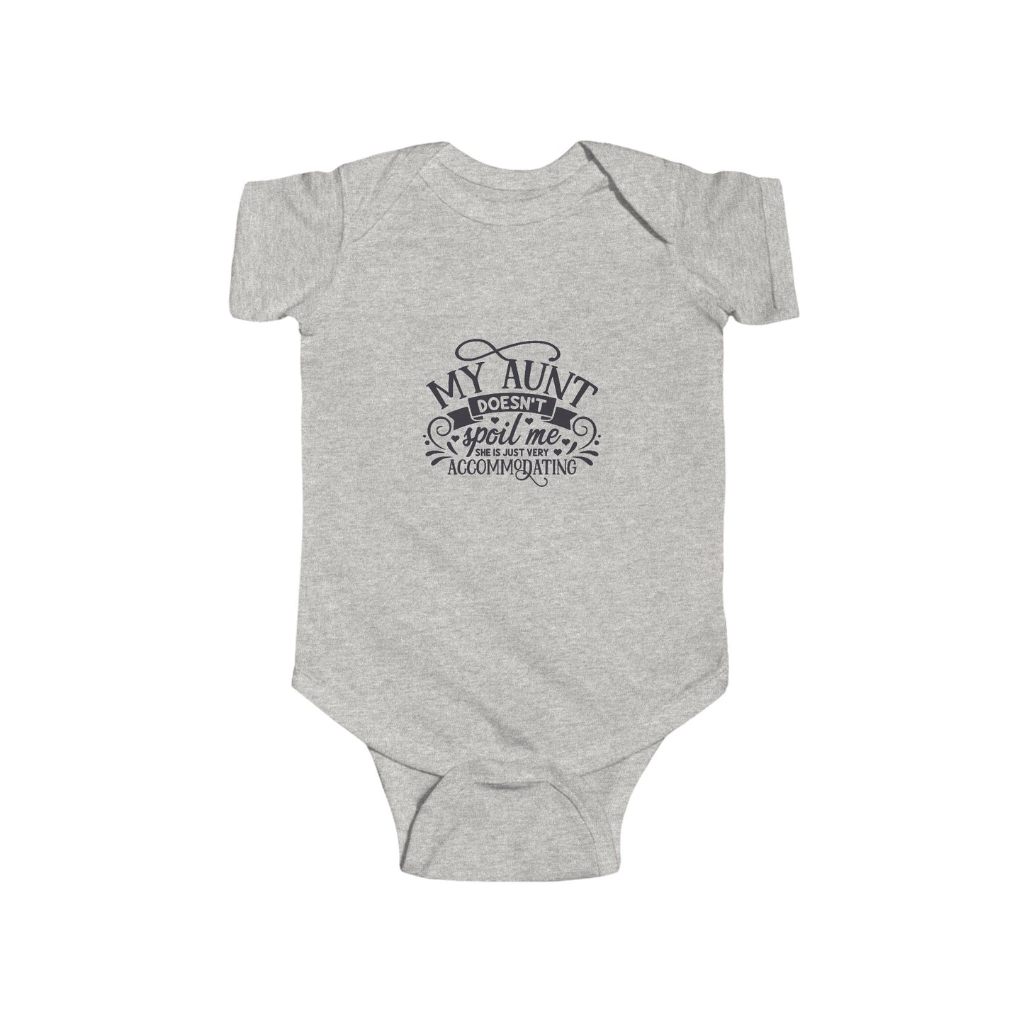 "My Aunt Doesn't Spoil Me" Lucky Baby Bodysuit, Cute Baby Onesie, Gift for New Aunts, Baby Shower Apparel, Funny Auntie Outfit, Newborn Clothing, Gift from New Aunt
